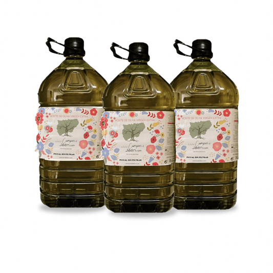 pack aceite picual virgen extra - 3x5L | Aceites Verde Íbero