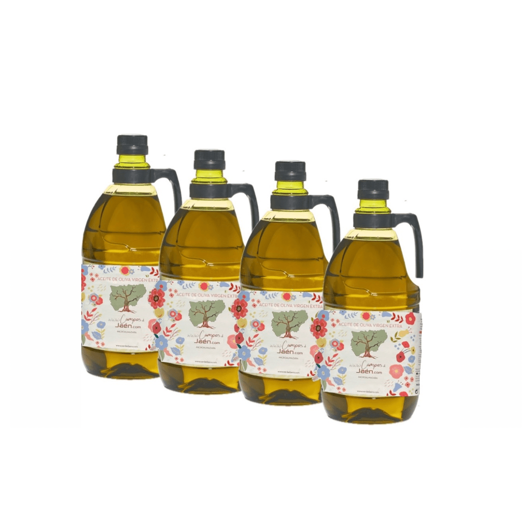 pack aceite picual virgen extra - 4x2L | Aceites Verde Íbero