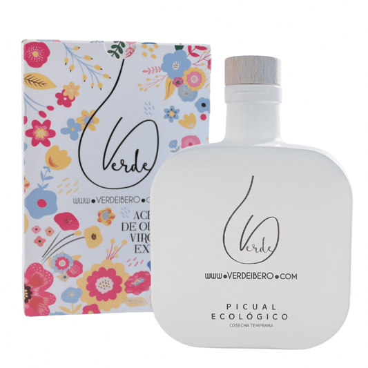 AOVE Picual Temprano Ecologico - Estuche 500ml | Aceites Verde Íbero