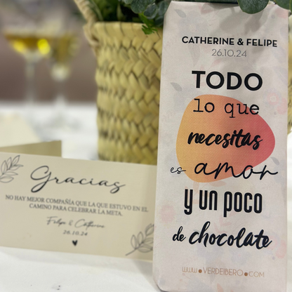 CHOCOLATE CON AOVE - PERSONALIZABLE